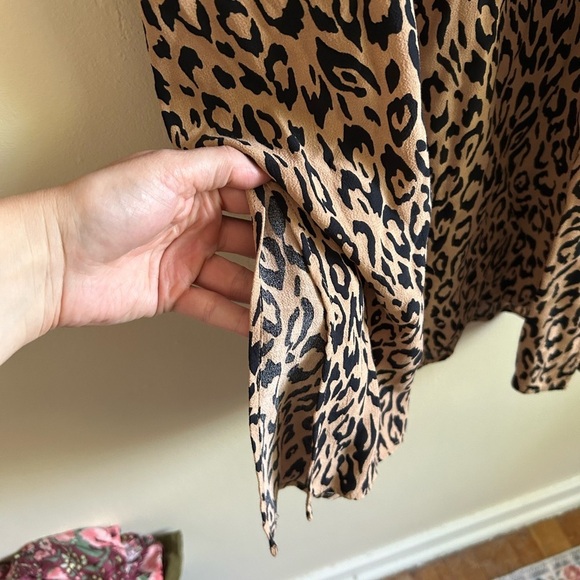 Anthropologie Mackenzie Leopard Print Dress Size XS - Picture 5 of 10